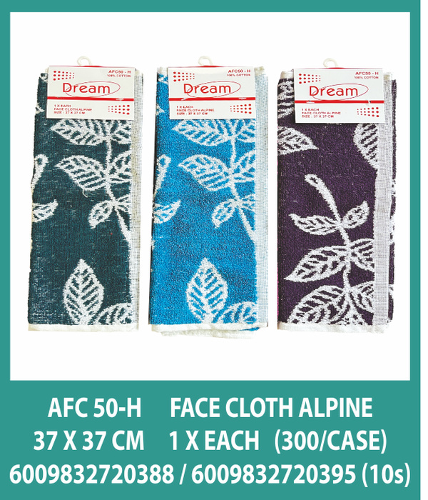 FACE CLOTH ALPINE