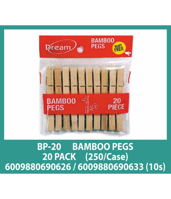 BAMBOO PEGS