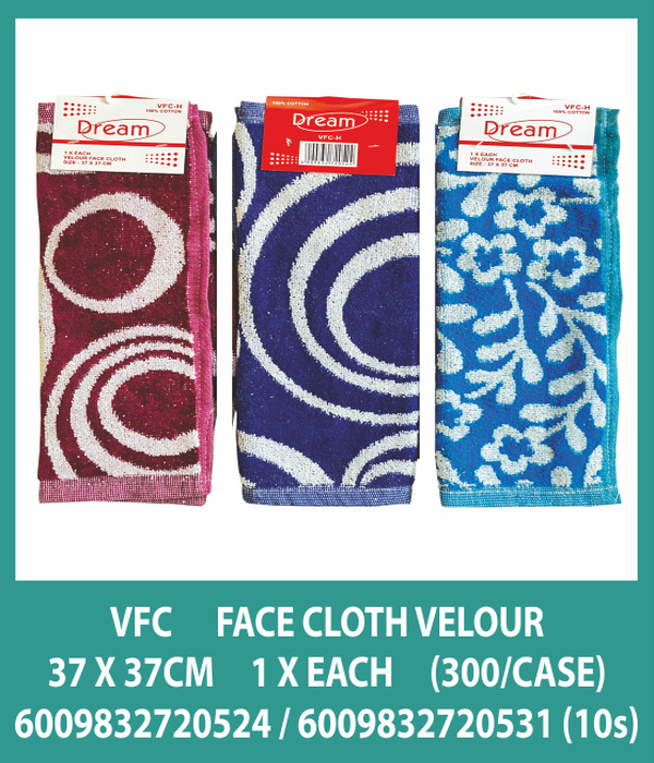 VELOUR FACE CLOTH