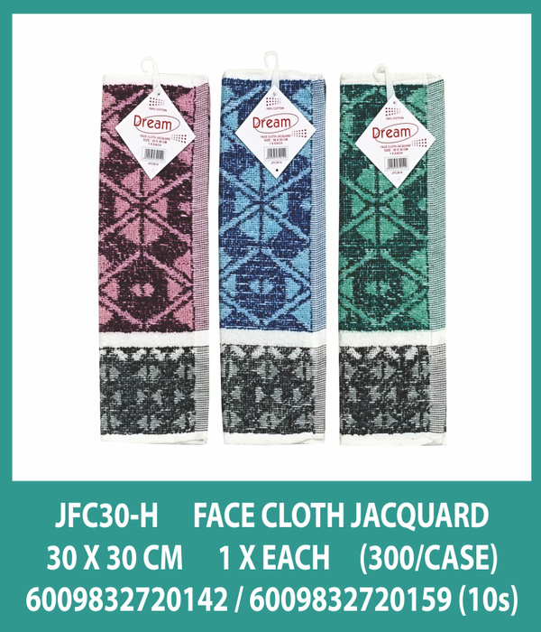 FACE CLOTH JACQUARD