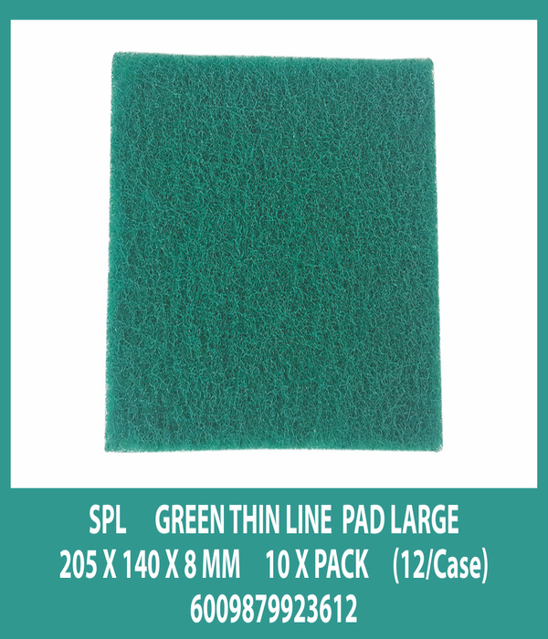 GREEN THIN LINE PAD LARGE