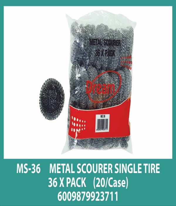 METAL SCOURER SINGLE TIRE